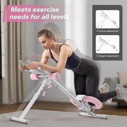 Adjustable Core Ab Trainers-white. TL0020