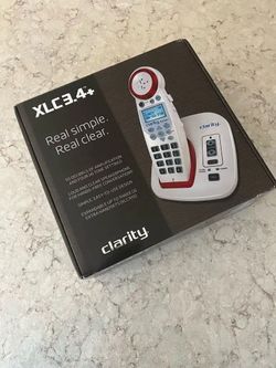 Amplified Cordless Phone - Clarity XLC3.4+