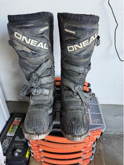 O’Neal dirt bike boots size 8