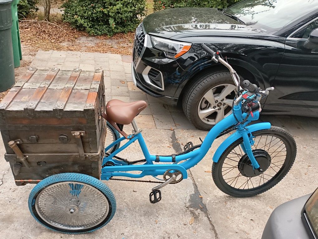 Electric Trike 48v With Music , Speakers,Remotes
