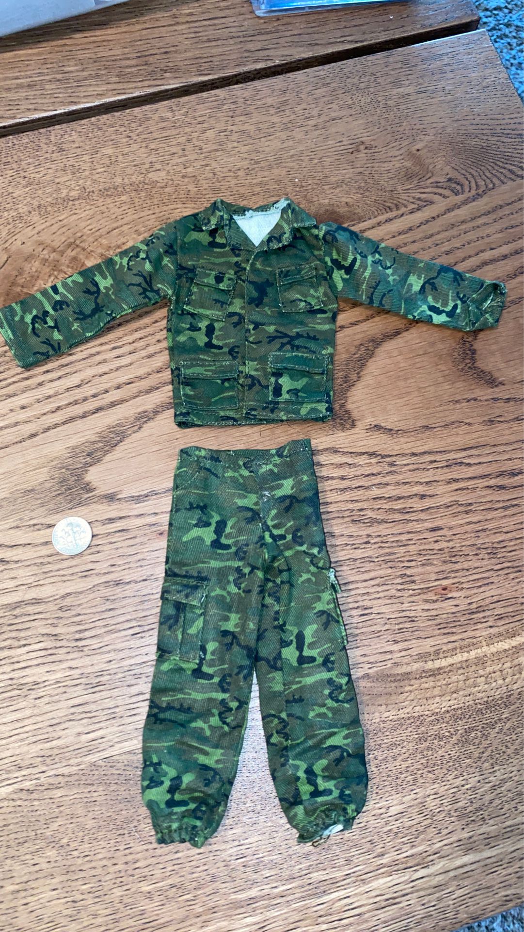 1/6 scale camouflage uniform for action Figures 12” inches Toys