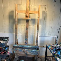 Large Canvas Easel 