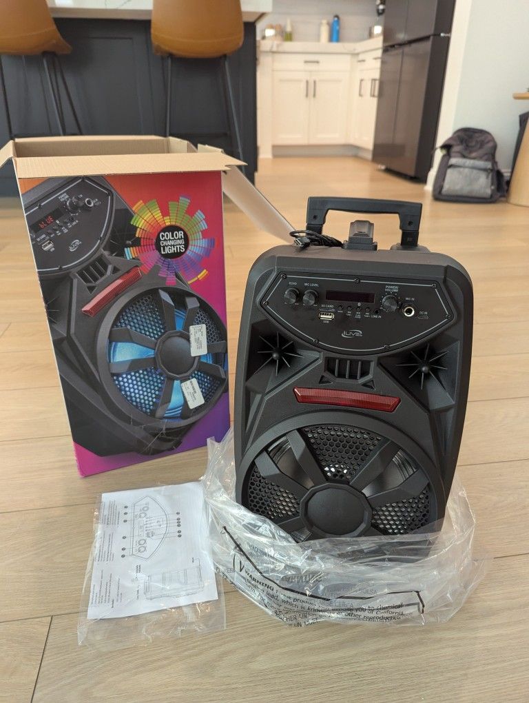 Tailgate Speaker Bluetooth With LEDs