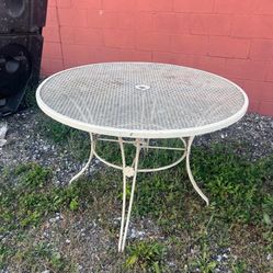 Metal Outside Table 