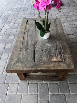 Indoor Outdoor Rustic Table