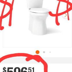 $436 DISCOUNT  KOHLER Betello 12 in. Rough Single Flush Elongated