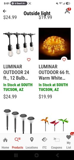 Outdoor lights