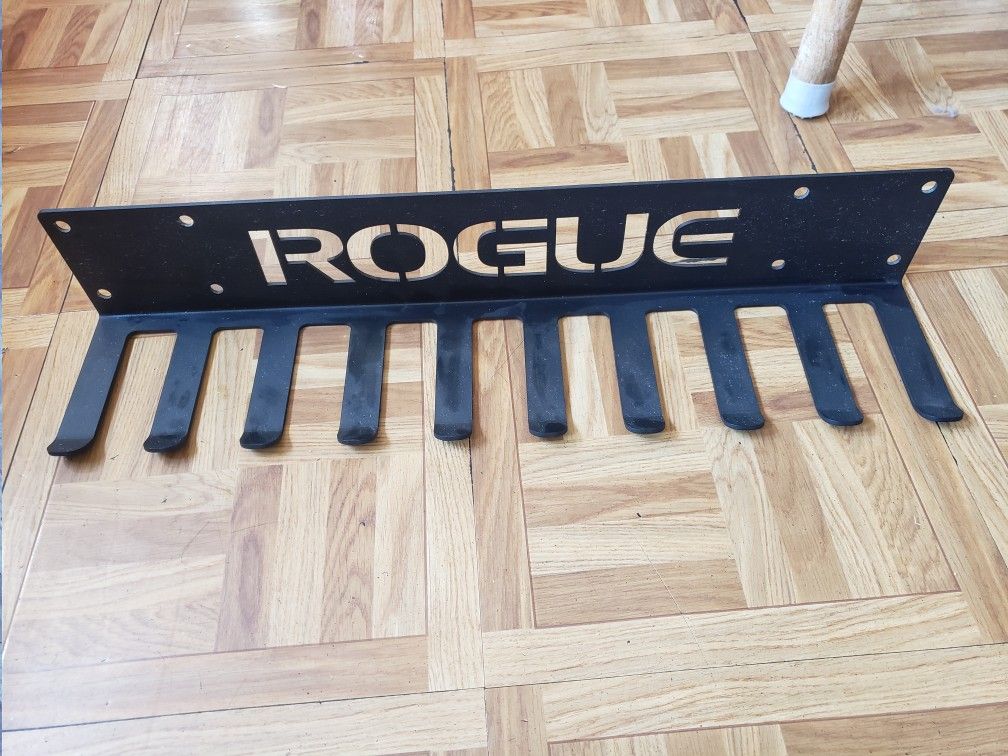 Rogue Fitness Belt And Band Hanger. Read Description