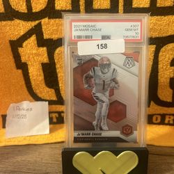 JaMarr Chase Mosaic RC PSA10
