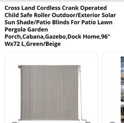 Outdoor shade