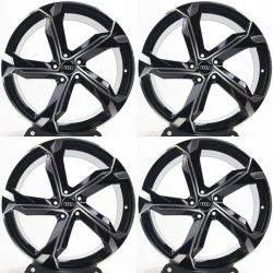 19" Audi A3 A4 S4 RS4 Q3 Q5 SQ3 SQ5 Rims Wheels Set of 4 19x8.5 5x112