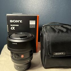 Sony FE 35mm f/1.4 GM Lens