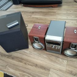 Stereo Sound System W Subwoofer