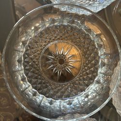 Vintage Arcoroc of  France Sunburst small bowls. Set of 8