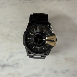 Men’s Black Diesel Stainless Steel Watch 