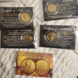 1943 , 24k Gold Plated