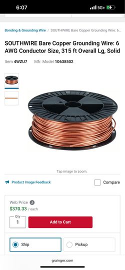 Ground wire 6 gauge