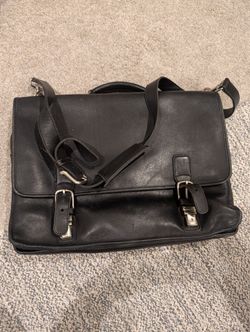 Coach Leather Laptop Bag 
