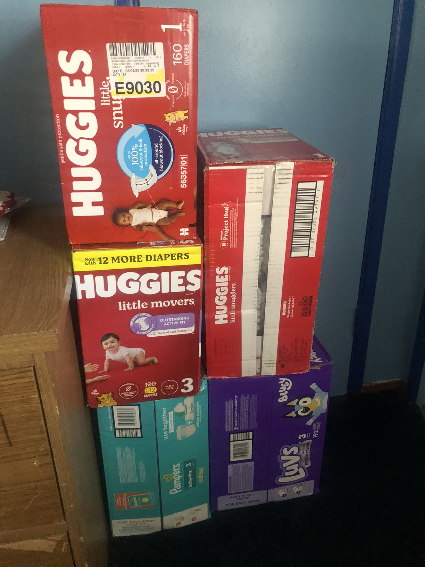 BRAND NEW DIAPERS