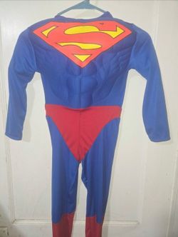 Superman Kids Halloween Costume Jumpsuit