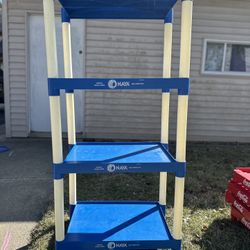 Vintage Naya Water Store Display Shelf