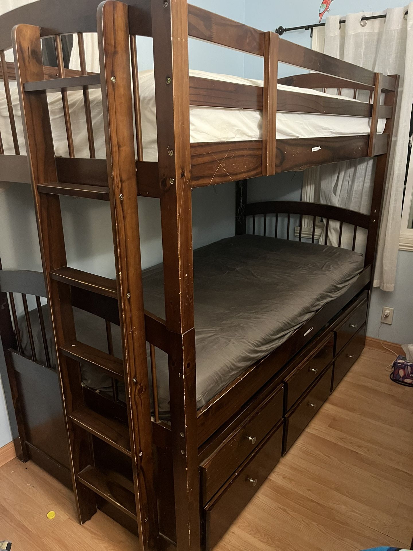 Bunk Bed With Mattresses