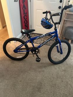 New Blue Huffy kids bike
