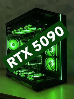 🦊 FOX  03 🦊 TOP HIGH END GAMING PC | DESKTOP | COMPUTER | RIG | AMD RYZEN 9-9950X3D  | NVIDIA RTX 5090 | 64 GB DDR5 RAM | 2 TB SSD | 360MM AIO.