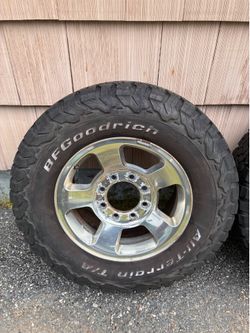 17” Wheels 8x6.5 and BFGoodrich KO2 LT tires