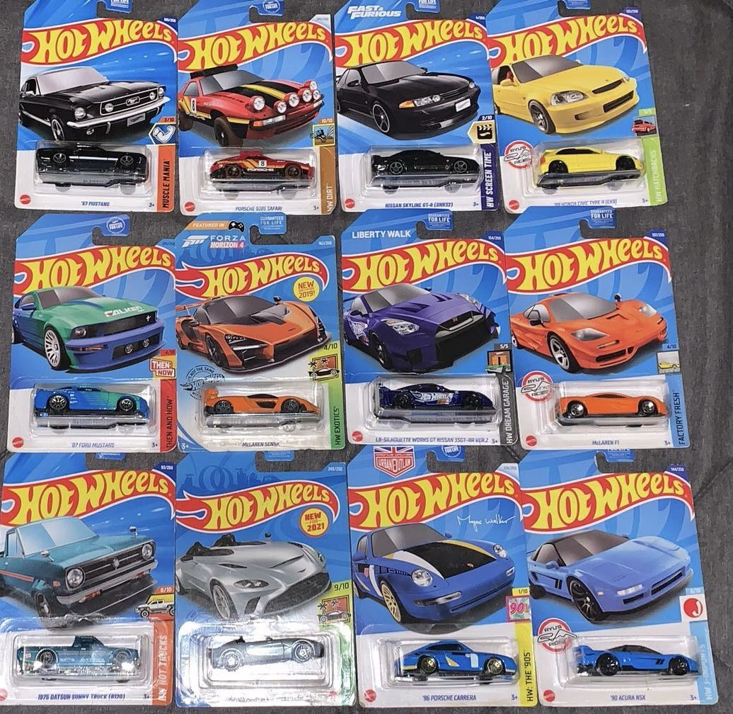 Hot Wheels Mainline / Treasure Hunt/ LBW/ F&F