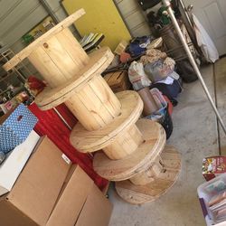 Wooden Cable Spools 