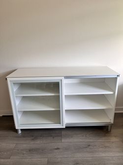 White TV Stand Ikea Brand