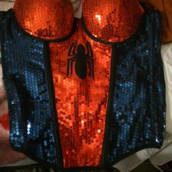 spider girl top costume 