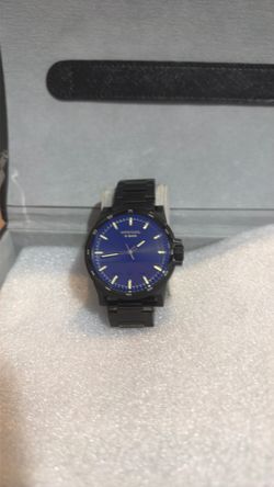 black Diesel D-48 watch