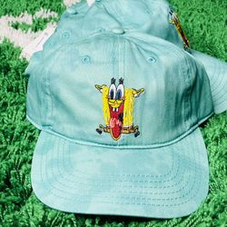 Nickelodeon Spongebob SquarePants Adjustable Hat Turquoise NEW With Tags