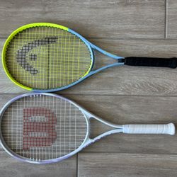 2 Brand New Tennis Rackets