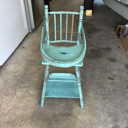 Antique High Chair
