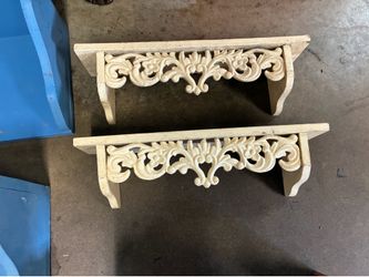Vintage shelves