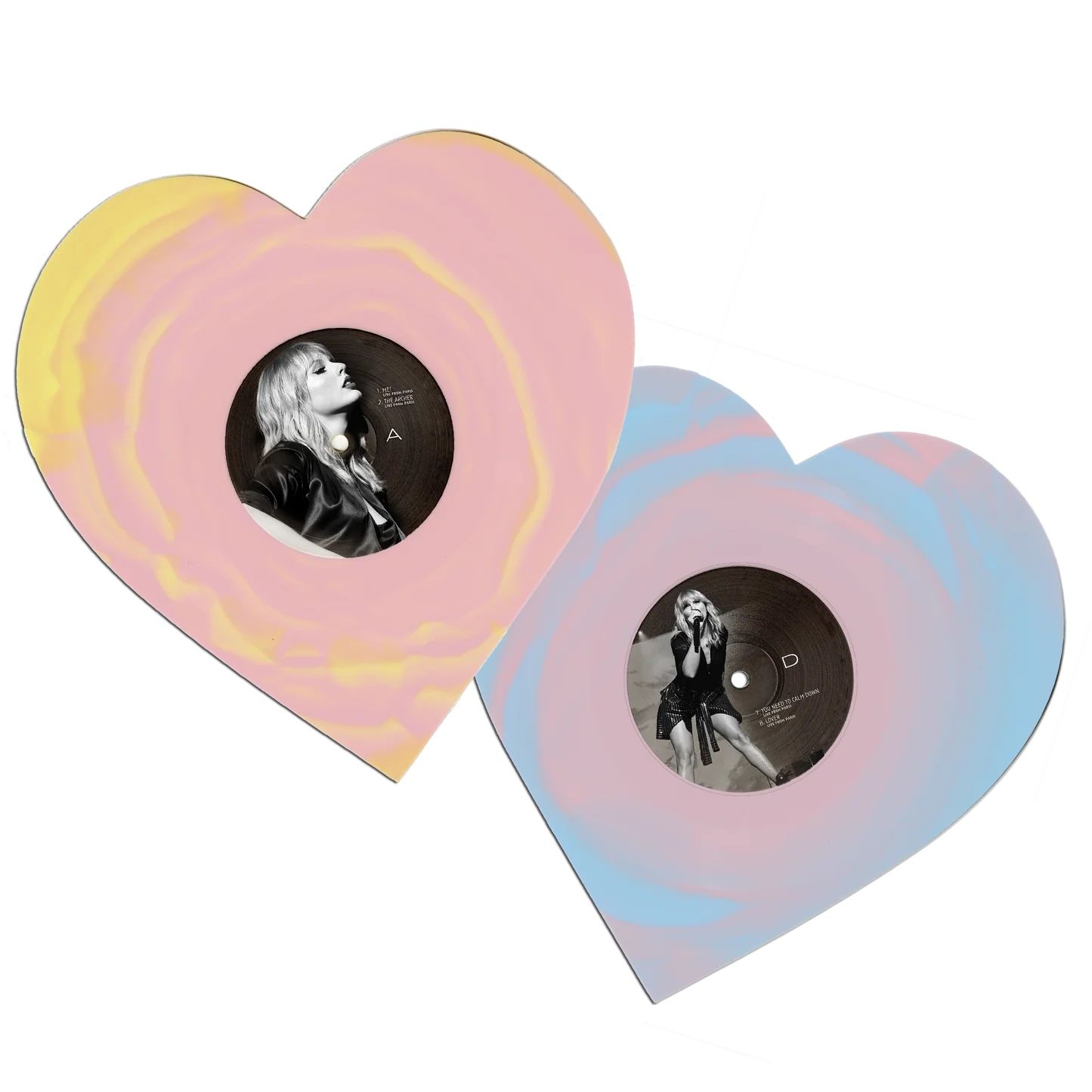 Taylor Swift Lover Heart Vinyl