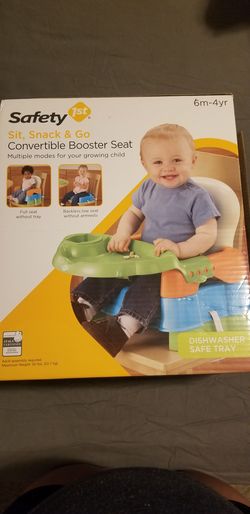Convertible booster seat