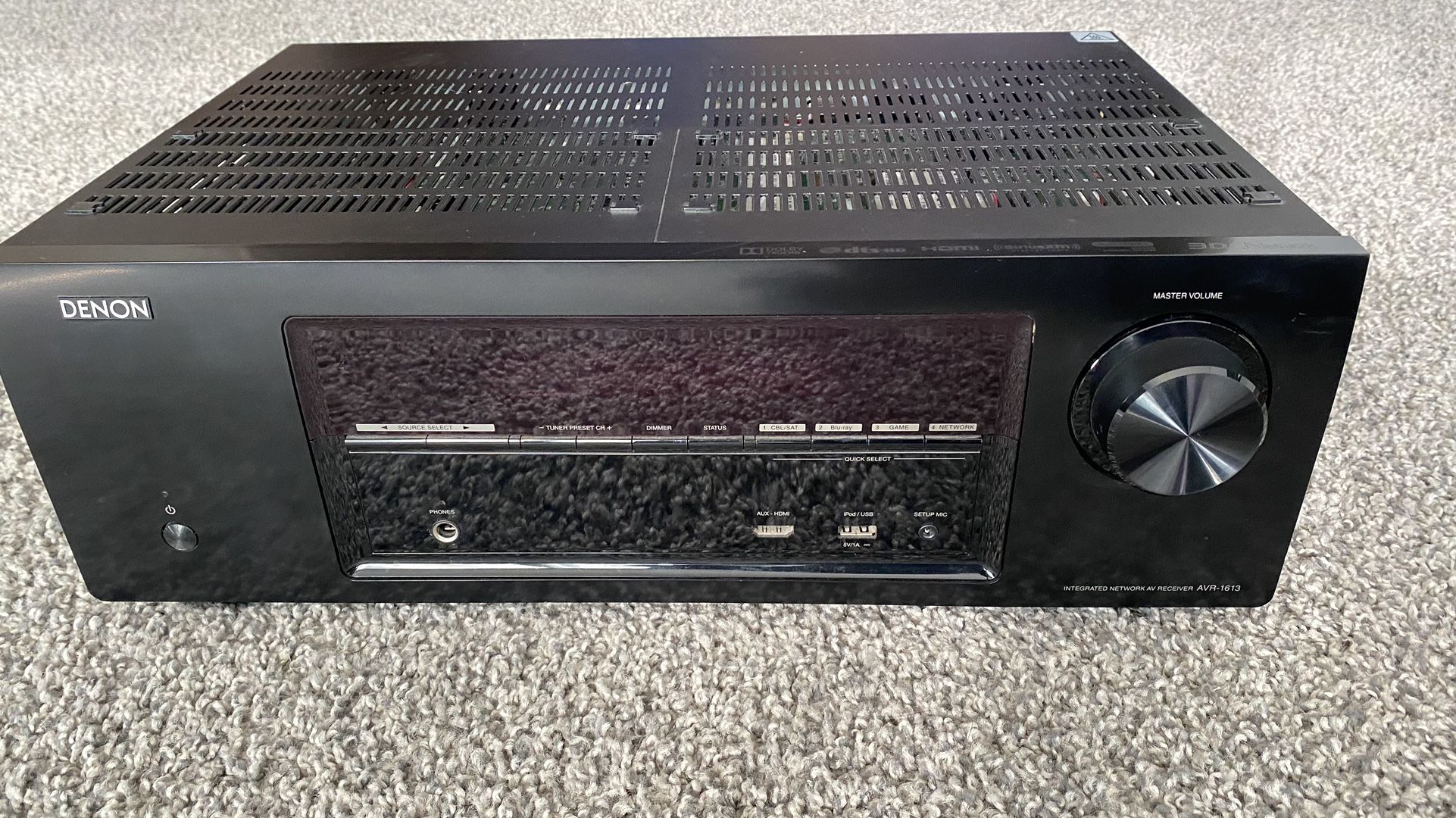 Denon Avr-1613 5.1 Channel 3D Home Theater AV Receiver