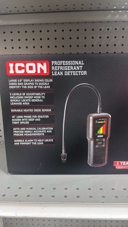 Icon refrigerant leak detector