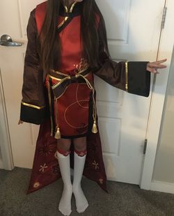 Chinese inspired kids costume