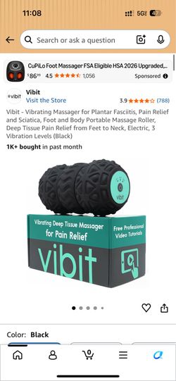 Vibit Vibrating Foam Roller