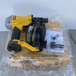 DEWALT 1-3/4 in. 15 Degree Pneumatic Coil Roofing Nailer