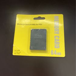 PS2 MEMORY CARD 64 MB