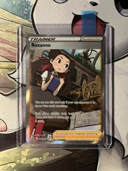 Roxanne Trainer Support Pokemon Card 