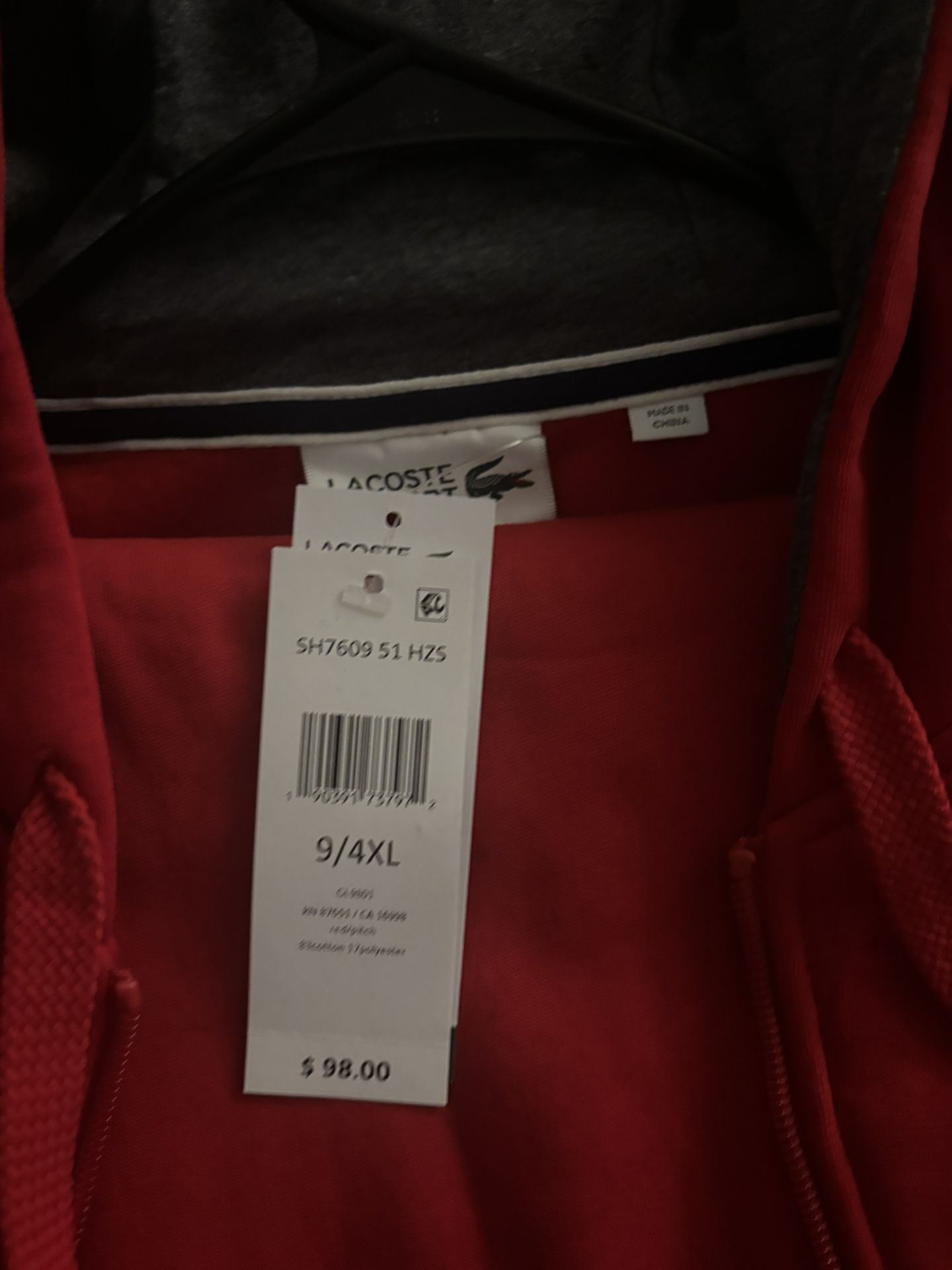 Lacoste Red Whole Outfit 9/4xl,All Products : American Fashion Style Bags On Sale