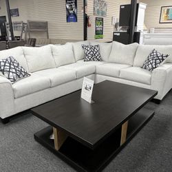 New L Shape Alloy Sectional Pillows Included. Delivery & Set Up Available 