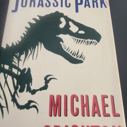 Jurassic park hardcover book